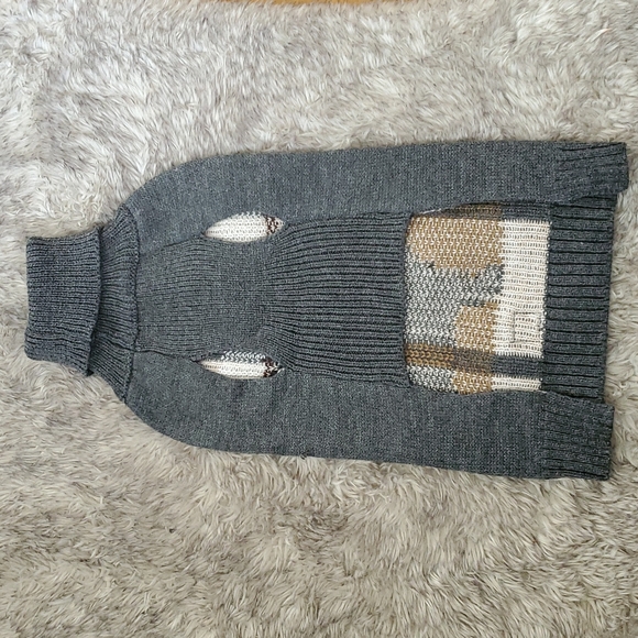 NWOTs PetRageous designs knit turtleneck coat, size M - Picture 2 of 5